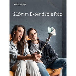 Estabilizador <span class=keywords><strong>Smooth</strong></span> Q4 Combo de 3 Ejes para Teléfono Inteligente, Gimbal con Barra de Extensión Integrada, Plegable y Portátil para TikTok y YouTube - Product Image 2