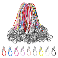 Mode Double Anneau et Crochet de Homard Porte-clés ou Étiquettes de Cadeau Téléphone Petite Mini Chaîne Boucle