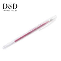 50pcs plastique chaleur effaçable marqueur stylo étui haute température disparaissant tissu marqueur recharge bricolage couture couture fournitures