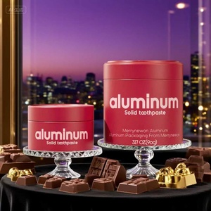 Aluminum Tins for Toothpaste Tablets | <b>Large</b> & Small Capacity Recyclable Metal <b>Jars</b> | Travel & Dental Care Containers - Product Image 4