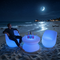 Lampe de sol LED décorative pour balcon et jardin, design contemporain, ambiance festive