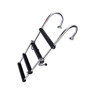 Escaleras Plegables de Acero Inoxidable Resistentes a la Corrosión y al Óxido para Barcos de Expedición, Yates, Accesorios de Escaleras Marinas, Herrajes - Product Image 2