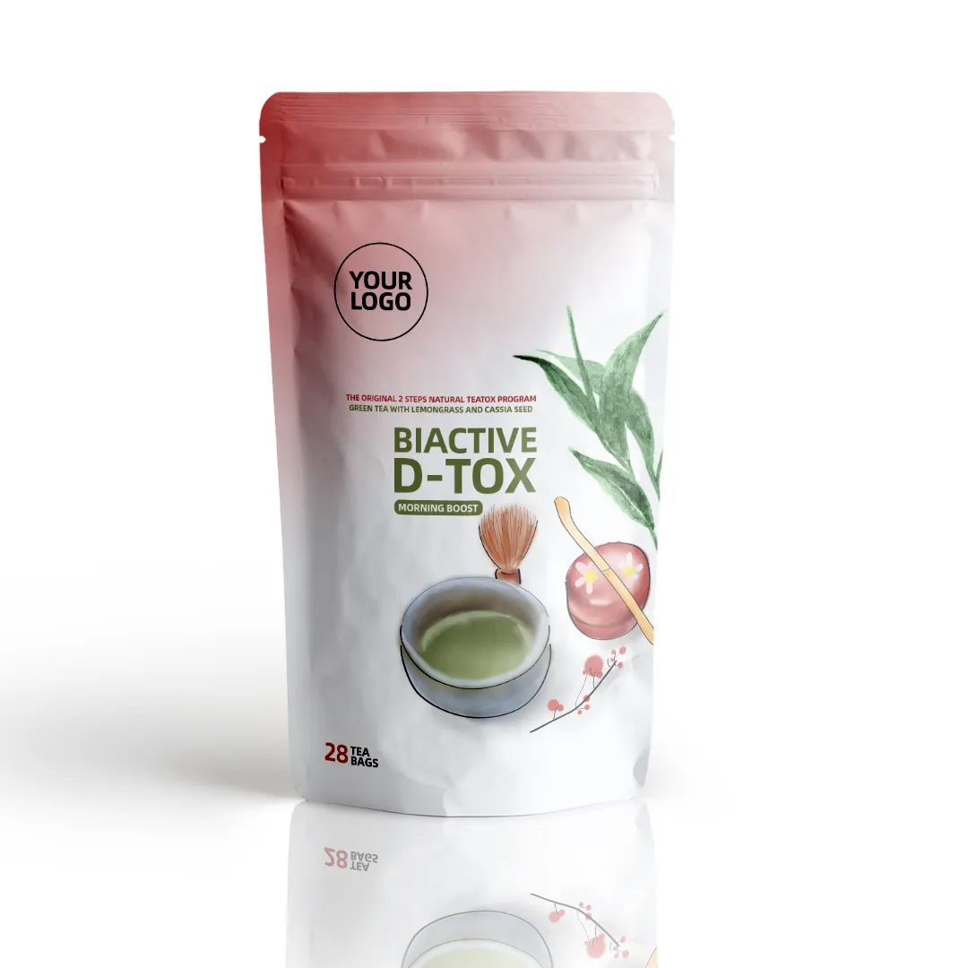 Tè disintossicante per la pulizia della forma fisica del tè alle erbe con potenziamento immunitario naturale al 100%