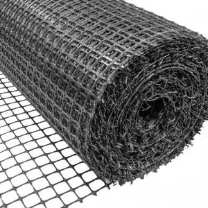 Chinese geogrid supplier best quality pp biaxial geogrid for road construction