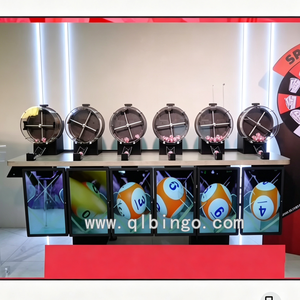 Machine de loterie automatique à 6 classes, machine de loterie électronique de <span class=keywords><strong>bingo</strong></span> avec écran d'affichage pour tirages au sort et jeux de casino - Product Image 2