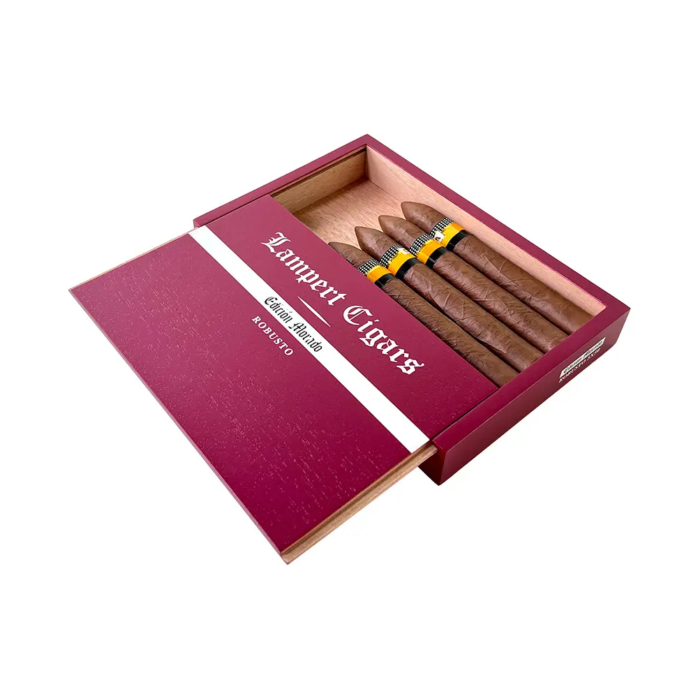 Cigar favor box travel cigar box magnetic custom printed cigar boxes