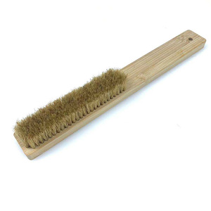 Hot sale high quality handle bouldering brush bristle hair professional rock climbing brush