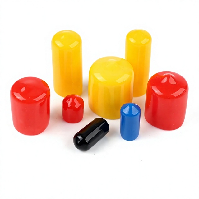 PVC Insulated Protective End Caps Cable Sleeve Rubber Protective Tube Dustproof Cable Protection Sleeve 1.5-150mm Diameter