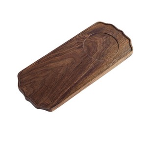 Wooden Dry Brewing Stand North American Walnut Wood Irregular Shape Kung Fu <b>Tea</b> <b>Tray</b> Household Afternoon <b>Tea</b> Use Durable Solid - Product Image 5