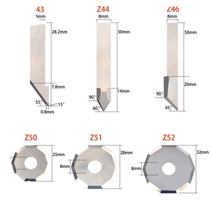 Cuchilla oscilante Iecho Jwei cuchillo <span class=keywords><strong>Z</strong></span> cortador de cuchillas EMMA <span class=keywords><strong>ATOM</strong></span> para fieltro de nailon tela no tejida de cuero espuma textil Z46 - Product Image 6