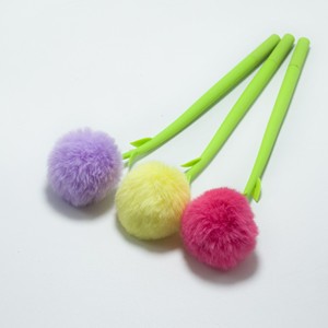 Bolígrafo <span class=keywords><strong>de</strong></span> silicona con diseño <span class=keywords><strong>de</strong></span> flor y planta, portátil, estilo Ins, Mengqu, 0.5mm - Product Image 2