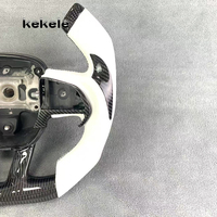 Pour volant Dodge Challenger volant en Fiber de carbone forgé le Hellcat SRT 2015-2024 prise en charge personnalisation