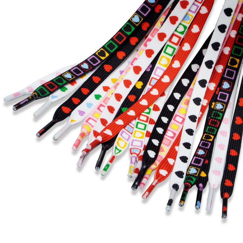 Bosirui Popular No Tie Flat Shoe Laces Elastic Rainbow for Shoelace with Frayed Tips Lazy Shoe Straps Made of Durable Polyester