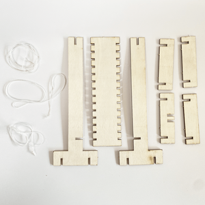 Kit d'ingénierie DIY Modèle de Pont à Câbles en Bois Hanwenge – Jouet de Construction STEM pour l'Apprentissage de la Mécanique Structurelle pour Enfants - Product Image 5