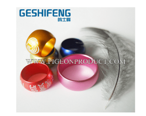 <strong>Metal</strong> <strong>Ring</strong> Custom Bird Leg Band <strong>Ring</strong> 4.2MM <strong>Pigeon</strong> Private g Outdoor <strong>Pigeon</strong> <strong>Foot</strong> <strong>Ring</strong> Gold Pink///*/ - Product Image 2