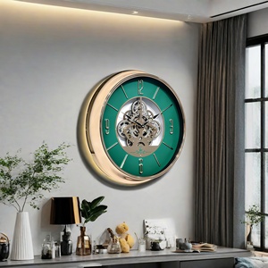 <span class=keywords><strong>Orologio</strong></span> da <span class=keywords><strong>Parete</strong></span> al Quarzo in Metallo con <span class=keywords><strong>Ingranaggi</strong></span> Rotanti, Stile Moderno e Lussuoso, Decorazione per Casa e Ufficio, <span class=keywords><strong>Orologio</strong></span> da <span class=keywords><strong>Parete</strong></span> di Design - Product Image 3