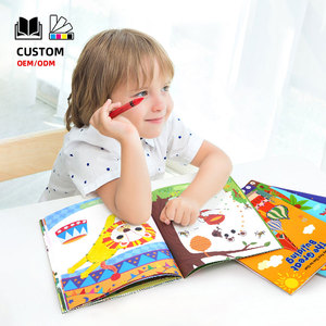 Impresión de Libros para Colorear Personalizados, Servicios de Impresión de Libros Infantiles para Colorear con Agua, OEM, ODM, Venta al Por Mayor - Product Image 2
