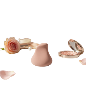 Éponge de maquillage en forme d'œuf, à usage sec et humide, éponge de maquillage extensible à l'eau - Product Image 1