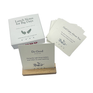 Tarjetas de Versículos Bíblicos Diarios con Impresión Personalizada, Soporte de Cartón, Tarjetas de Versículos Bíblicos Aleatorios para Niños, <span class=keywords><strong>Papel</strong></span> Recubierto - Product Image 1