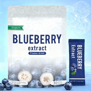 OLLI bubuk buah Blueberry alami 100% bubuk Blueberry kering beku ekstrak Bluebery - Product Image 1