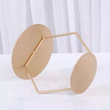 Or; forme d'hexagone