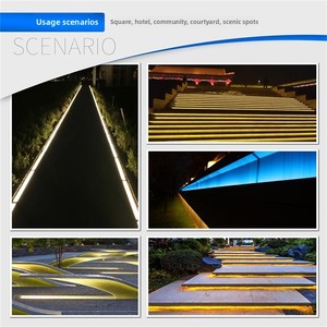 Luces LED de Alta Calidad para Pavimento, IP67 Impermeables, 12W, Cableadas, Bajo Voltaje 12V 24V, para Caminos, Jardines, Exteriores, Subterráneas - Product Image 6