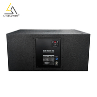 Altavoz de Bajos de Neodimio Doble de 18 Pulgadas V218LAT Pro, Sistema de Sonido Activo de Gran Potencia, 3600w, Altavoz Subwoofer 9006 para Conciertos al Aire Libre