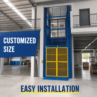 Plateforme élévatrice verticale hydraulique électrique pour entrepôt, mezzanine, équipement de levage de marchandises industrielles, certifiée CE