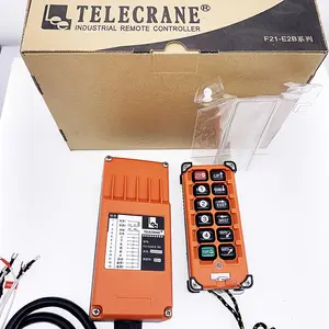 Remote Remote Control 8 Channel F21-E2B-8 Wireless Crane Radio Remote Control Single Speed Controller For Cranes