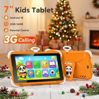 7-Zoll Kinder-Tablet, Mehrsprachig, Optional US/EU/UK/Australien-Stecker, Sturzsicheres Design, Pädagogisches Kinder-Tablet