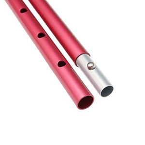 7075 T6 Aluminium Alloy Tube Anodized Telescoping <strong>Tent</strong> <strong>Poles</strong> with Welding &amp; Bending Services - Product Image 4
