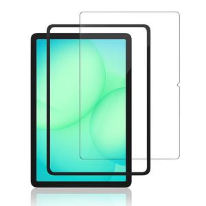 Protector de Pantalla de Vidrio Templado con Durabilidad Mejorada con Aluminio, Dureza 9H+, Sensación Suave <span class=keywords><strong>para</strong></span> <span class=keywords><strong>Samsung</strong></span> Galaxy Tab A11 - Transparente - Product Image 2