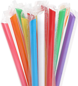 Frullato di tè a bolle di Boba avvolti in Pp Boba e bere cannucce usa e getta - Product Image 2