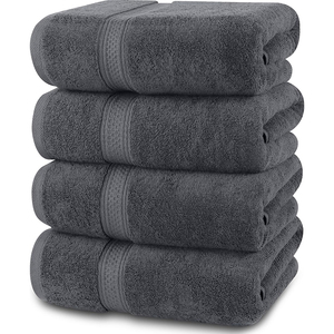 Draps <span class=keywords><strong>de</strong></span> <span class=keywords><strong>bain</strong></span> visage main logo imprimé personnalisé en gros en usine 70x140 ensemble <span class=keywords><strong>de</strong></span> serviettes en pur coton pour hôtel <span class=keywords><strong>de</strong></span> luxe pour la douche - Product Image 3