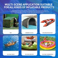 Gonfleur et compresseur d'air professionnel : Pompe haute puissance 1900W pour bateaux pneumatiques, tentes, parcs aquatiques, piscines et plus encore