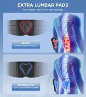 Ceinture Lombaire de Soutien Dorsal Réglable en Nylon avec 6 Gaines Élastiques pour Usage Médical et Professionnel