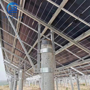 Système de montage solaire anti-corrosion pour la pêche, système de support photovoltaïque galvanisé à chaud conçu pour les étangs et les lacs - Product Image 3