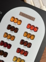 Vernis à ongles gel magnétique œil de chat brun 12 couleurs, brillant réfléchissant, paillettes, vernis gel de haute qualité, longue durée, ensemble de vernis gel pour salon de manucure