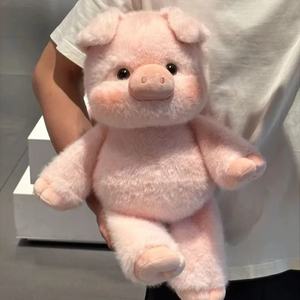 Lindo Peluche de Cerdito Súper Suave, Muñeco de Tela Relajante, Relleno de Algodón PP para Aliviar el Estrés, Regalo de Cumpleaños Perfecto para - Product Image 2