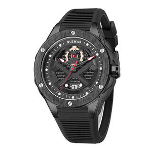 Nouvelle montre pour hommes sport bracelet en silicone montre-bracelet à quartz montre pour hommes élégante et sophistiquée - Product Image 1