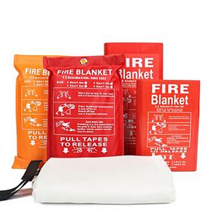 Огнеупорное покрывало из стекловолокна 1,2 м x 1,8 м для защиты от сварочных работ, аварийных ситуаций, кемпинга, дома и кухни - Product Image 4