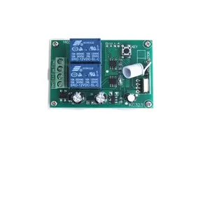 433Mhz Wireless Remote Control Switch 220V 10A 1CH Relay Receiver Module RF Relay Transmitter with 433 Mhz Remote Control