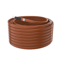 Câble chauffant autorégulant câble chauffant électrique au sol chaud 100w-200w système de plancher conducteur en cuivre isolation FEP PE