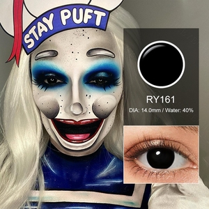 Lenti a Contatto Oscuranti Pseyeche <span class=keywords><strong>Whiteout</strong></span>, Lenti a Contatto Colorate per Cosplay e Halloween - Product Image 6
