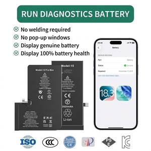 แบตเตอรี่วินิจฉัยปัญหาเพื่อสุขภาพ100% ก้อนสำหรับ x XS สูงสุด XR <span class=keywords><strong>11</strong></span> 11PRO 12PRO 12น. 12น. 13 13PRO 13 MINI 13 <span class=keywords><strong>PRO</strong></span> MAX 14 14PRO - Product Image 4