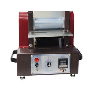 Automatic <b>Small</b> Heating Leather Edge Folding Strip <b>Drawing</b> Leather Skiving Machine with Motor - Product Image 5
