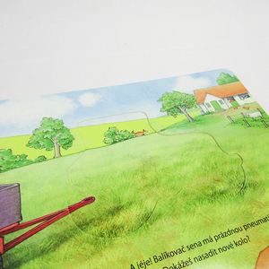 Diseño personalizado coche vehículo mirar interior Flip-flap movimiento <span class=keywords><strong>libro</strong></span> impresión para niños pastizales animales <span class=keywords><strong>Atlas</strong></span> - Product Image 2