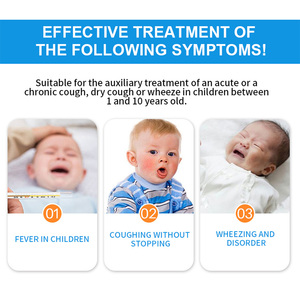 แผ่นแปะบรรเทาอาการไอสำหรับเด็ก MDT สำหรับรักษาอาการเจ็บคอ ไอเฉียบพลัน ขนาดเส้นผ่านศูนย์กลาง 2.36 นิ้ว อุปกรณ์บำบัดฟื้นฟู - Product Image 6