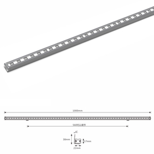 YF-X09A yuefeng kiểm soát có sẵn Hợp kim nhôm IP65 12W/15W/18W ngoài trời treo tường ánh sáng RGBW dẫn tường máy giặt ánh sáng - Product Image 2