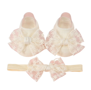 Conjunto <span class=keywords><strong>de</strong></span> calcetines y Diadema <span class=keywords><strong>de</strong></span> algodón polivinílico <span class=keywords><strong>para</strong></span> bebé al por mayor, <span class=keywords><strong>turbante</strong></span> con lazos <span class=keywords><strong>de</strong></span> pelo grandes <span class=keywords><strong>para</strong></span> bebé <span class=keywords><strong>de</strong></span> 0 a 12 <span class=keywords><strong>meses</strong></span>, calcetines <span class=keywords><strong>de</strong></span> gorro <span class=keywords><strong>para</strong></span> recién nacido - Product Image 2